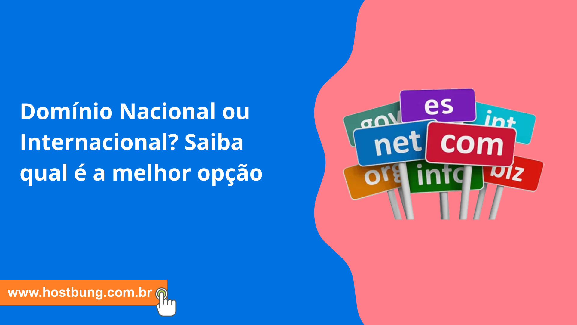 Domínio Nacional ou Internacional? Saiba qual é a melhor opção