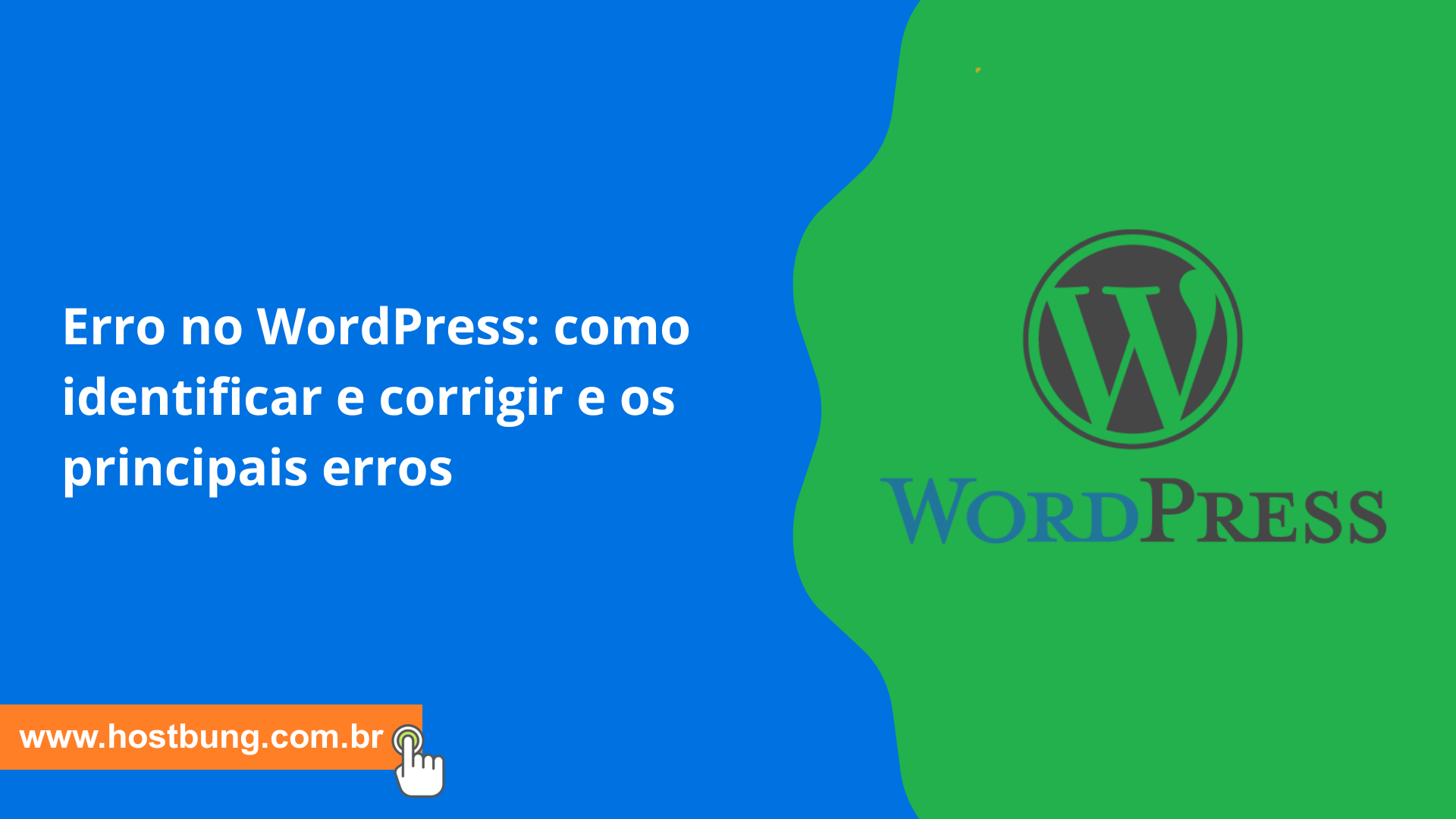 Erro no WordPress: como identificar e corrigir e os principais erros